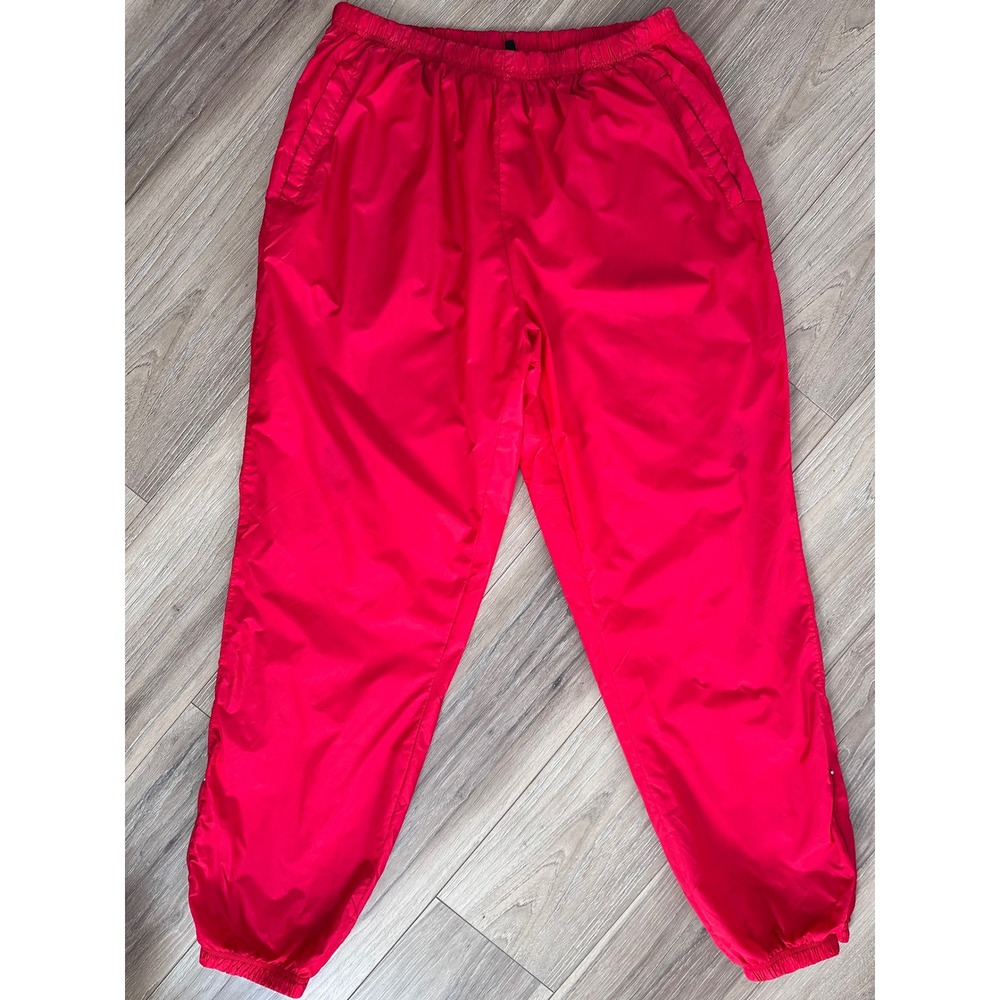 Nautica Mens 90s Vintage Nylon Joggers XXL Blokecore Streetwear Sporty Retro Y2K